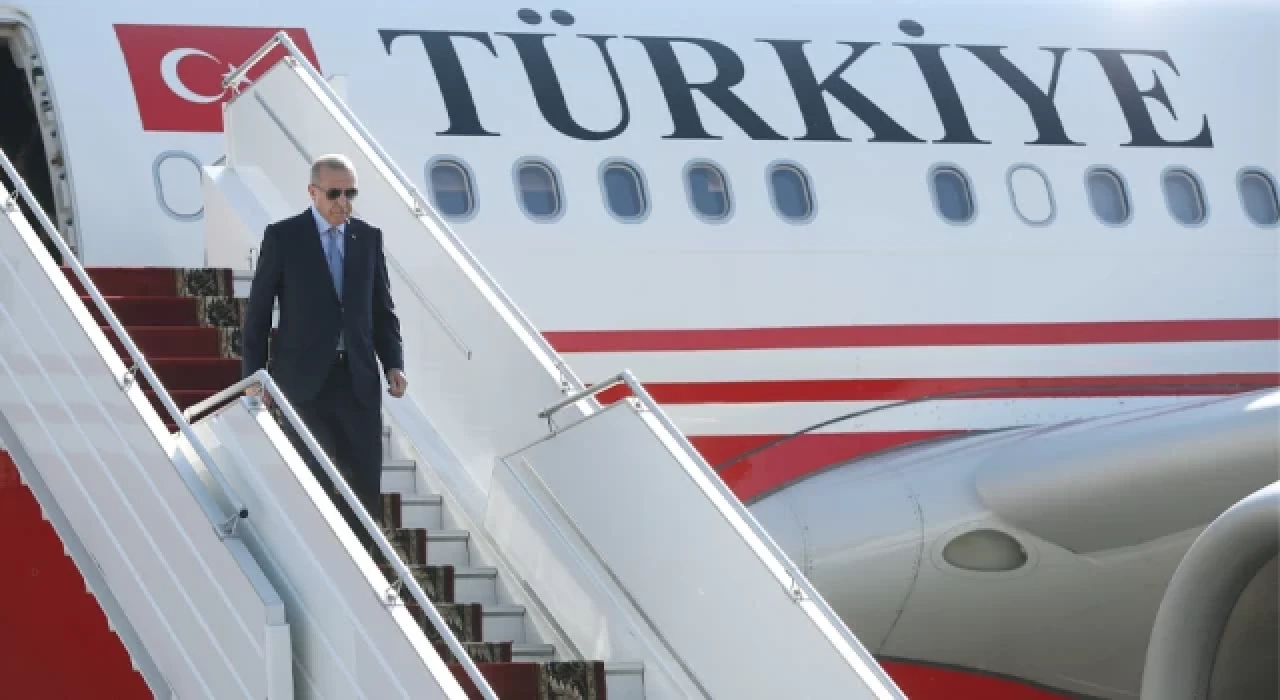 Cumhurbaşkanı Erdoğan Kazakistan’a gitti