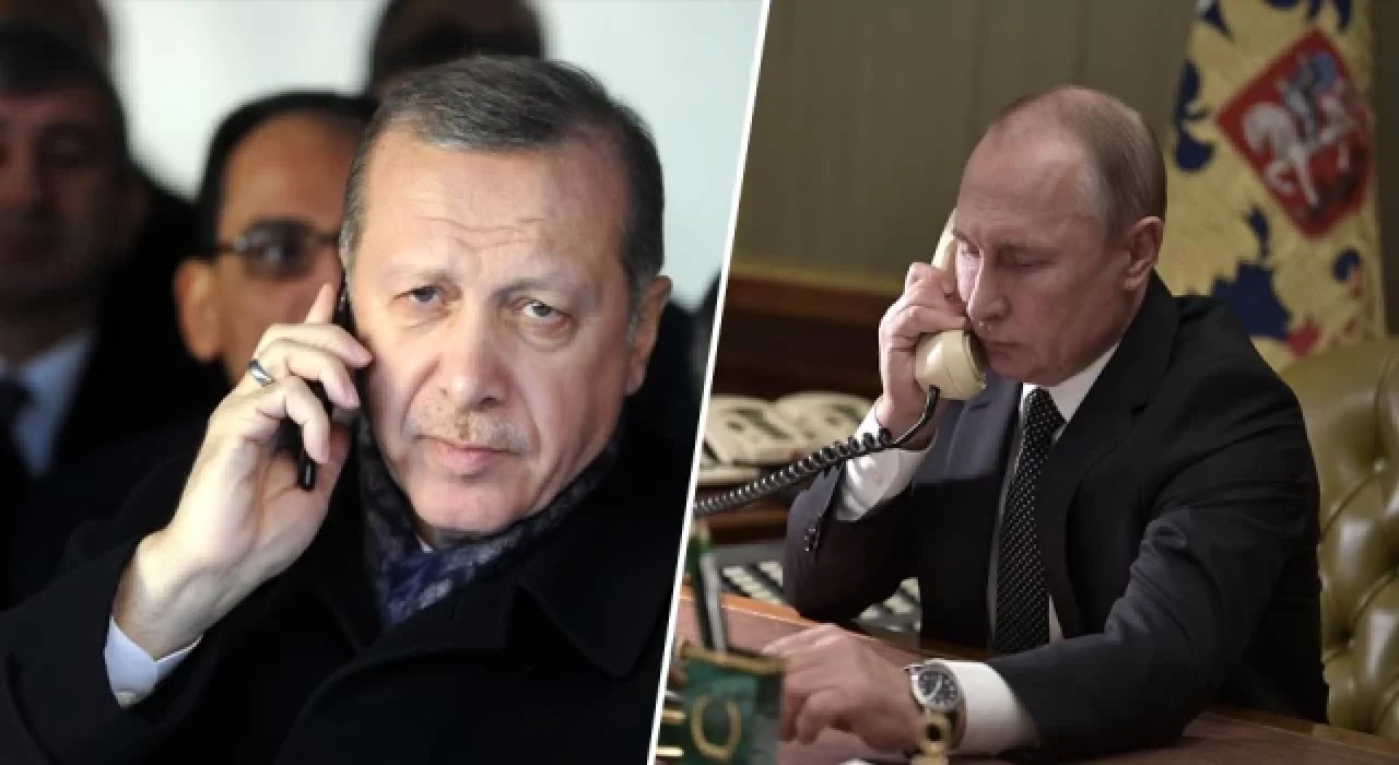 Cumhurbaşkanı Erdoğan, Rusya Devlet Başkanı Putin ile görüştü