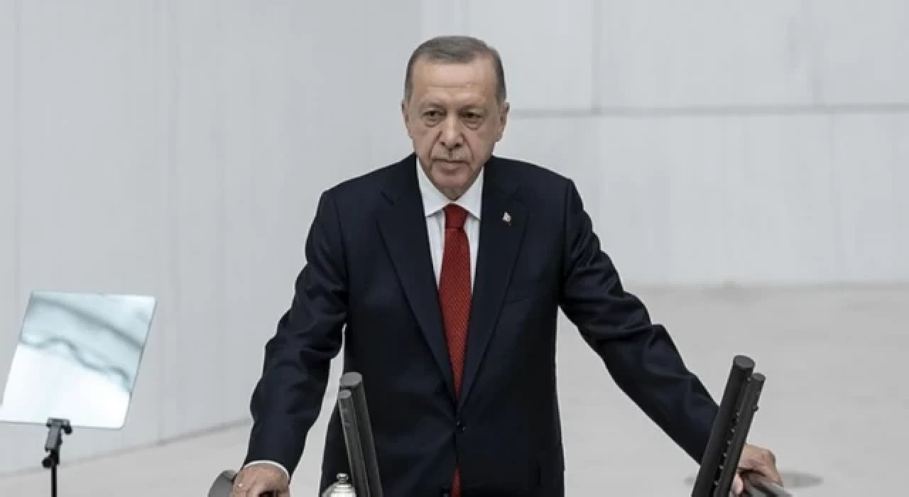 Erdoğan meclisin açılış konuşmasını gerçekleştirdi