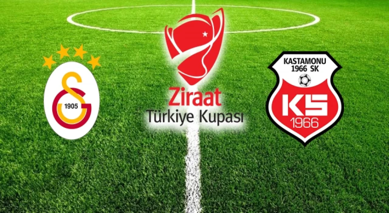 Galatasaray'ın Türkiye Kupası'ndaki rakibi Kastamonuspor oldu