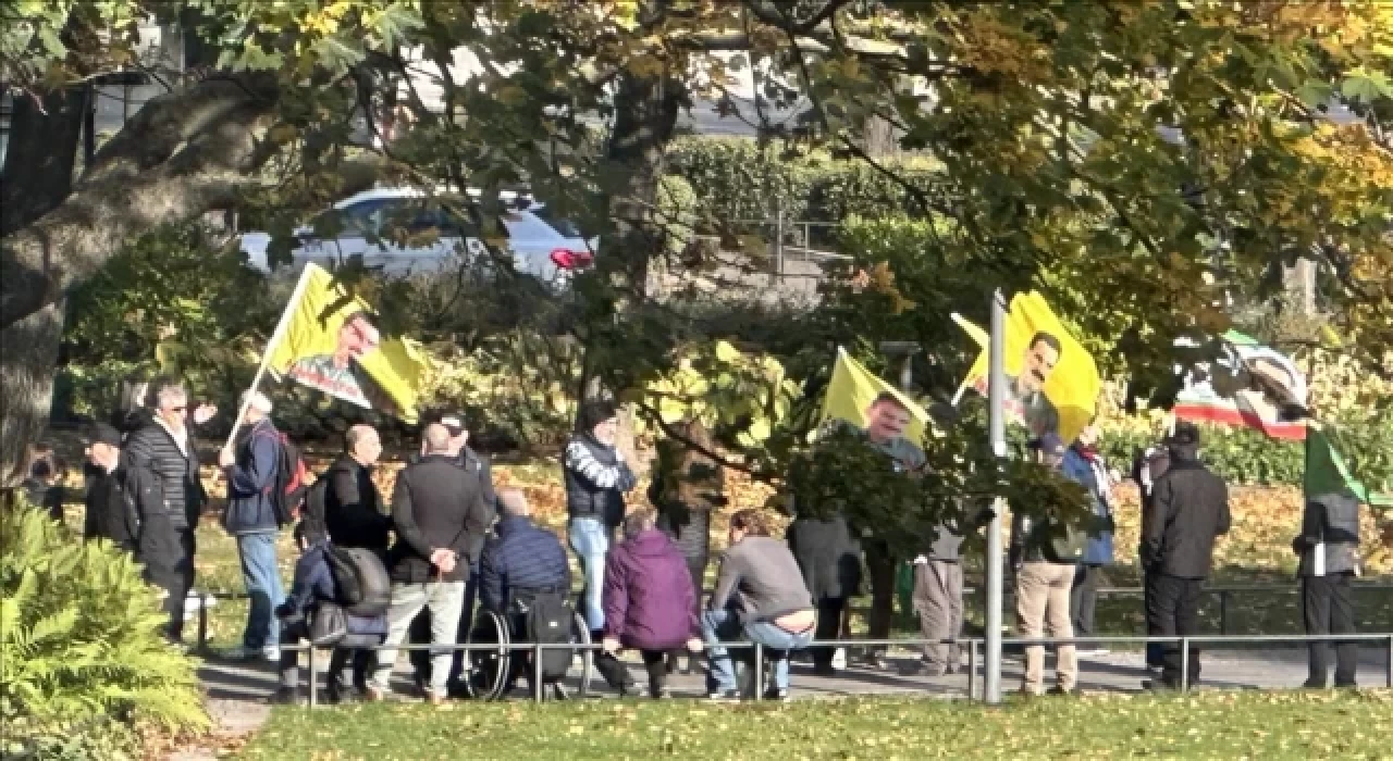 İsveç’te terör örgütü YPG/PKK yandaşları gösteri yaptı