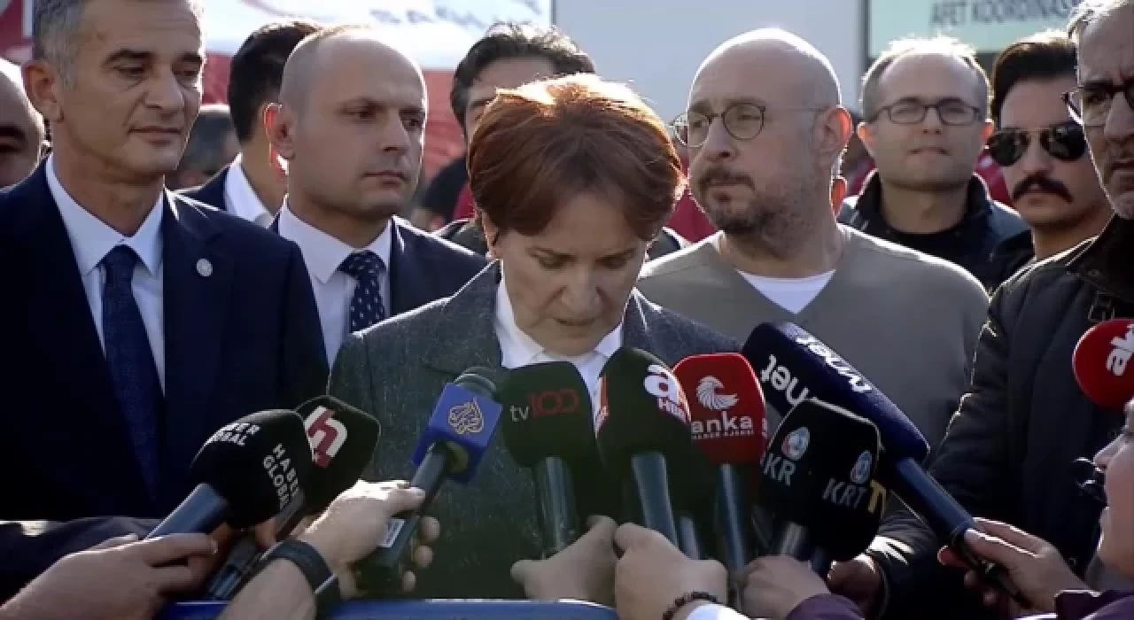 İyi Parti Genel Başkanı Akşener: Allah bu acıları bir daha yaşatmasın