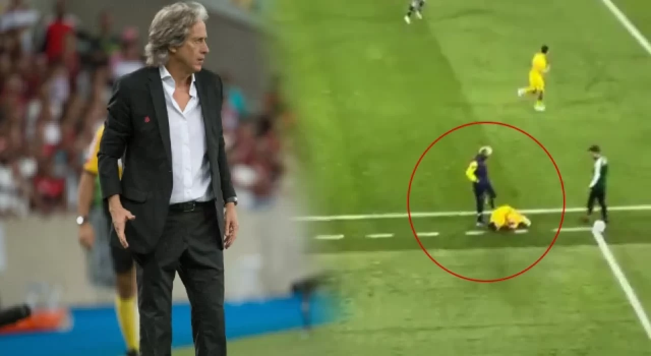 Jorge Jesus, rakibe müdahalesi gündem olmuştu! Oyuncu açıklama yaptı!