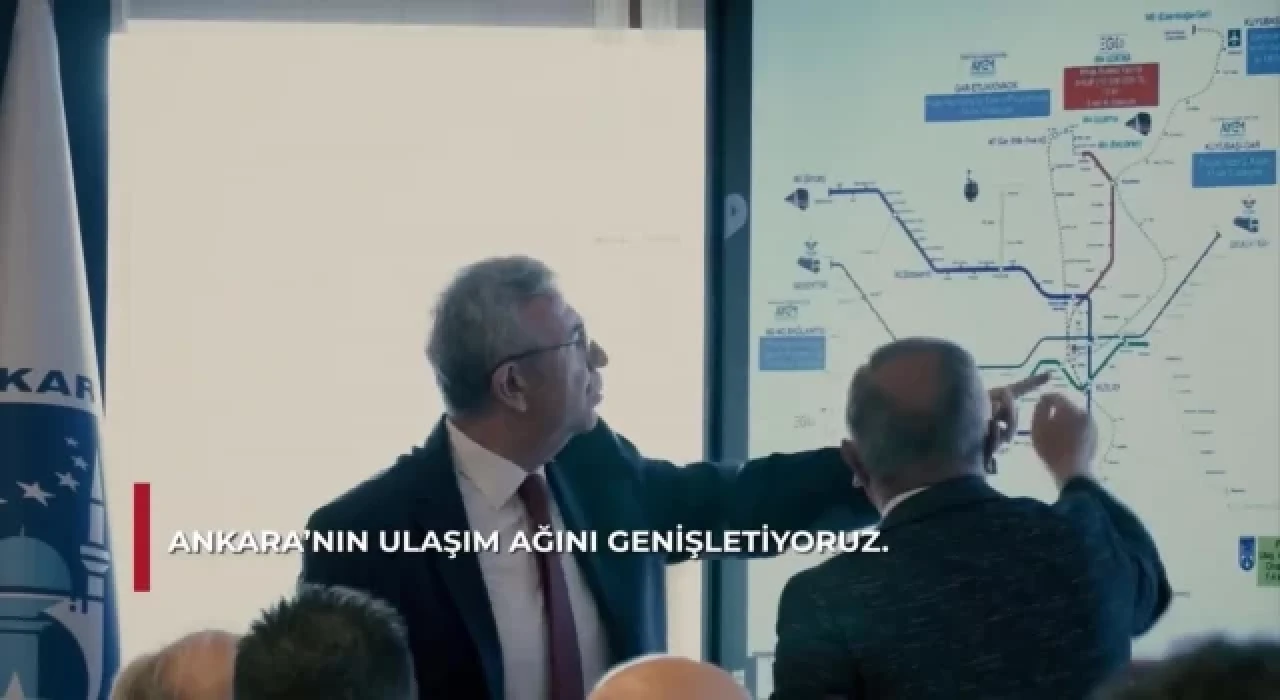 Mansur Yavaş: ‘’Yeni metro çalışmalarımız devam ediyor’’