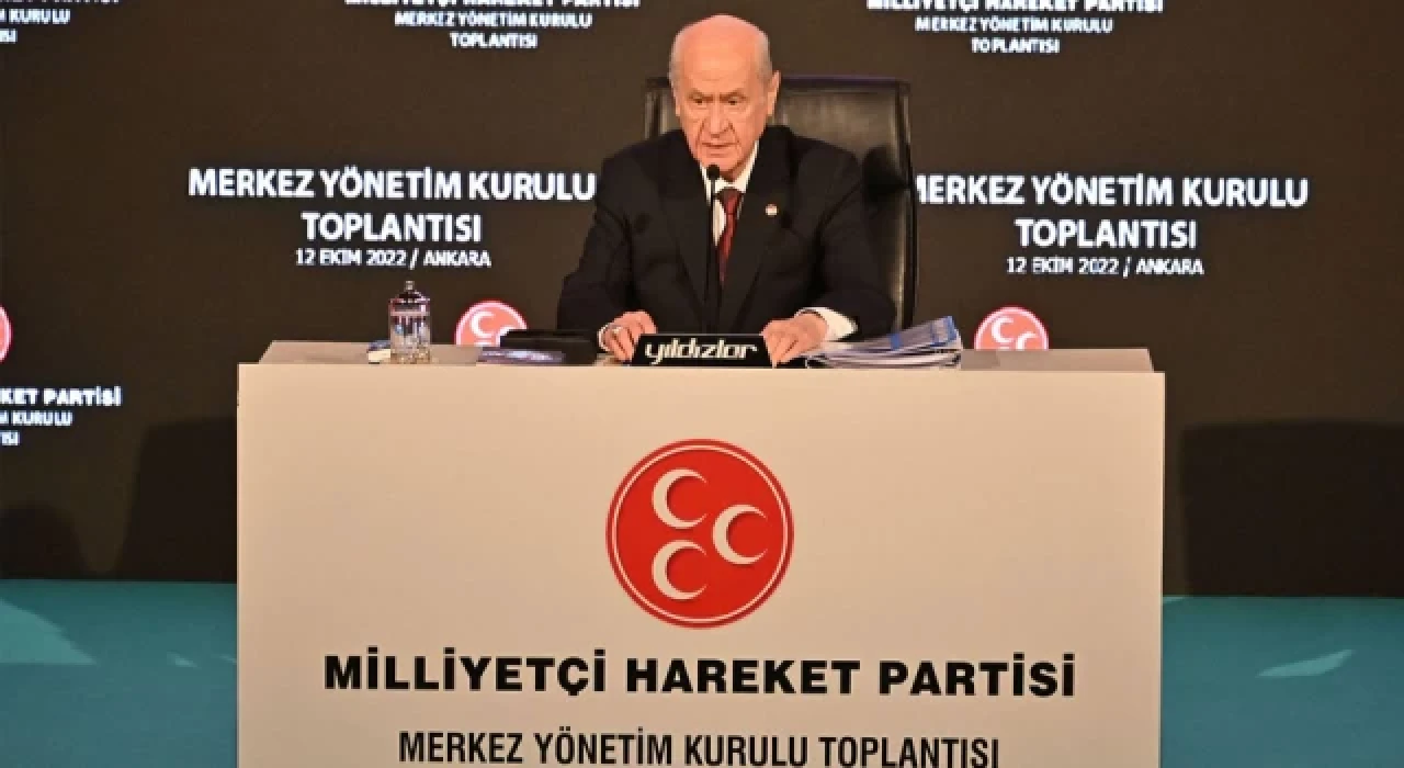 MHP MYK ve MDK, Devlet Bahçeli başkanlığında toplandı