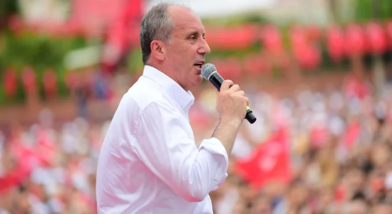 Muharrem İnce: Erdoğan, Kılıçdaroğlu’nun, Kılıçdaroğlu da Erdoğan’ın destekçisidir