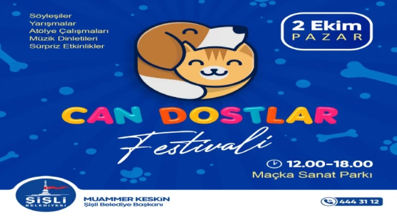 Şişli'de “Can Dostlar Festivali”