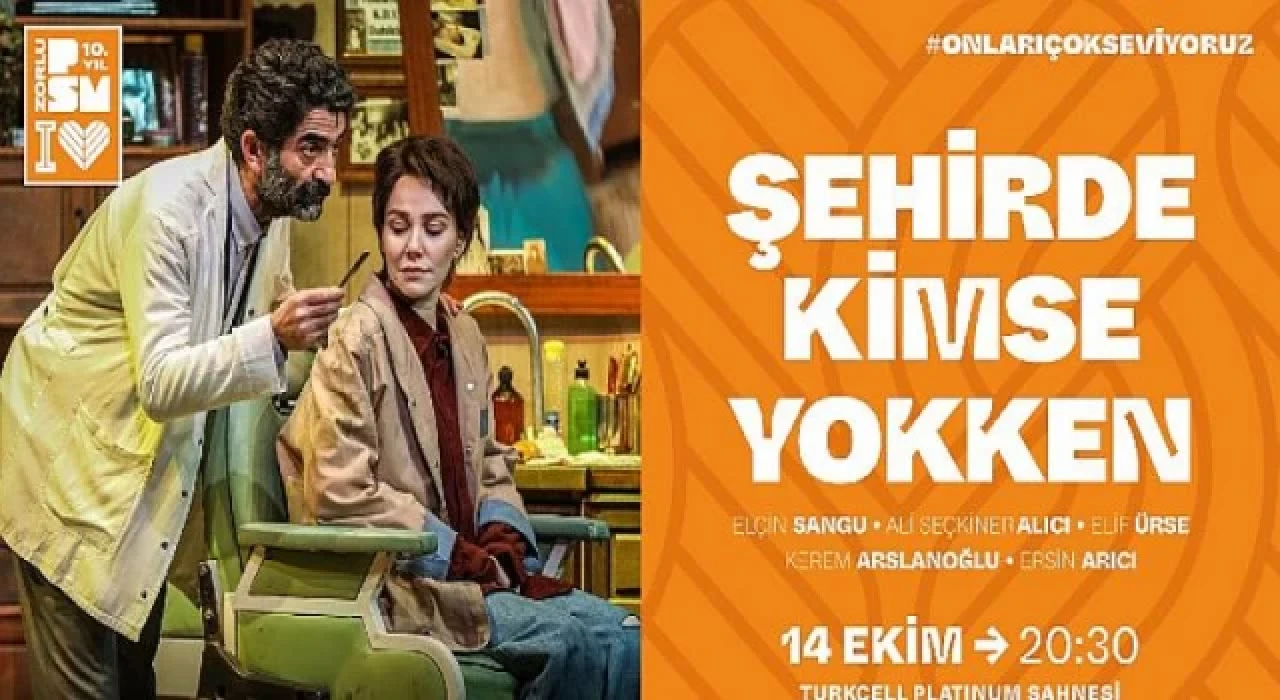 Zorlu PSM’nin Kadınlık ve Erkeklik Üzerine Pek Çok Tartışmayı Masaya Yatıran Tiyatro Oyunu ‘’Şehirde Kimse Yokken’’ Sezonu Açıyor!