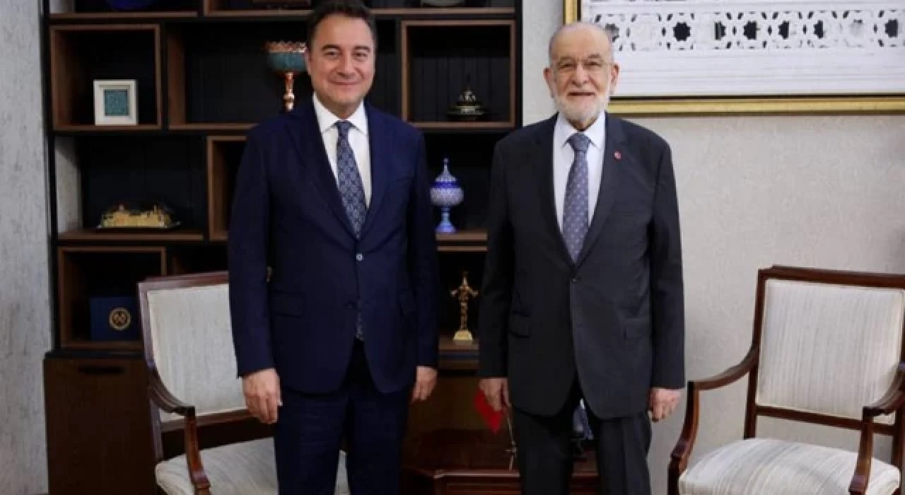 Ali Babacan’dan Temel Karamollaoğlu‘na ziyaret