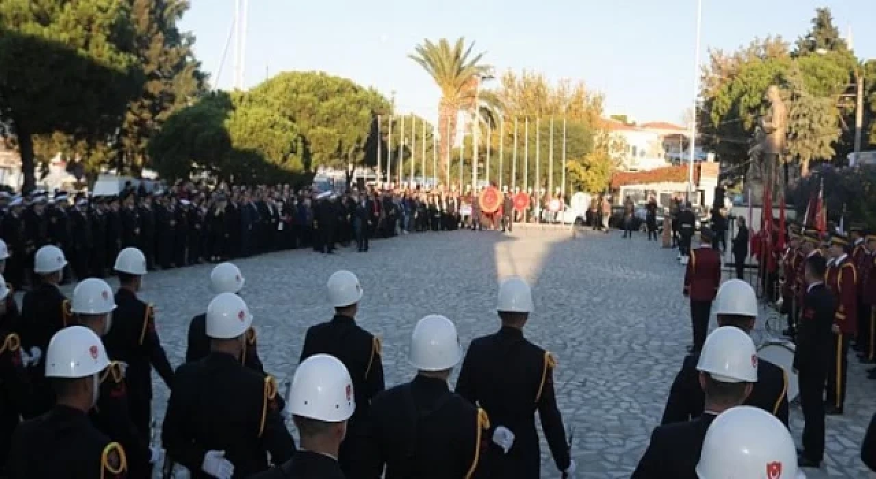 Atatürk Foçada Saygı ve Özlemle Anıldı