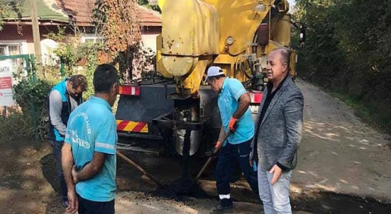 Başkan Büyükakın ve Yol Timine teşekkür