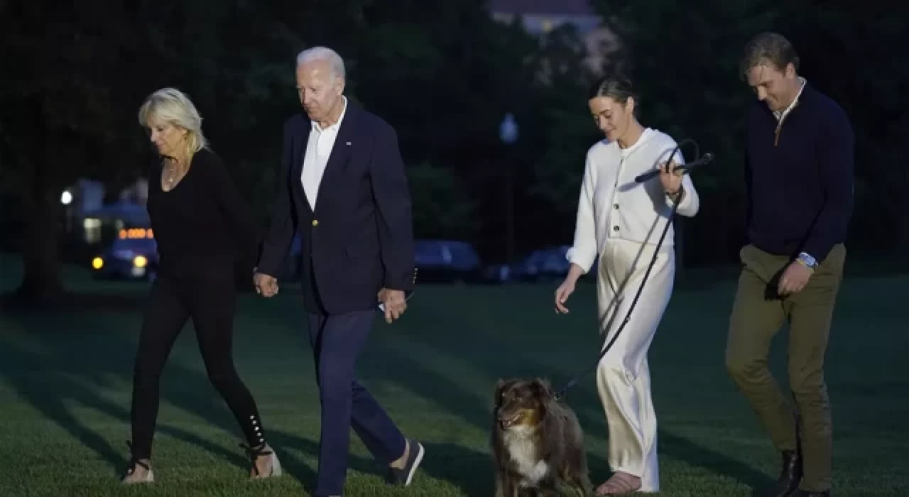 Biden'ın torunu, eşiyle Beyaz Saray'a taşındı