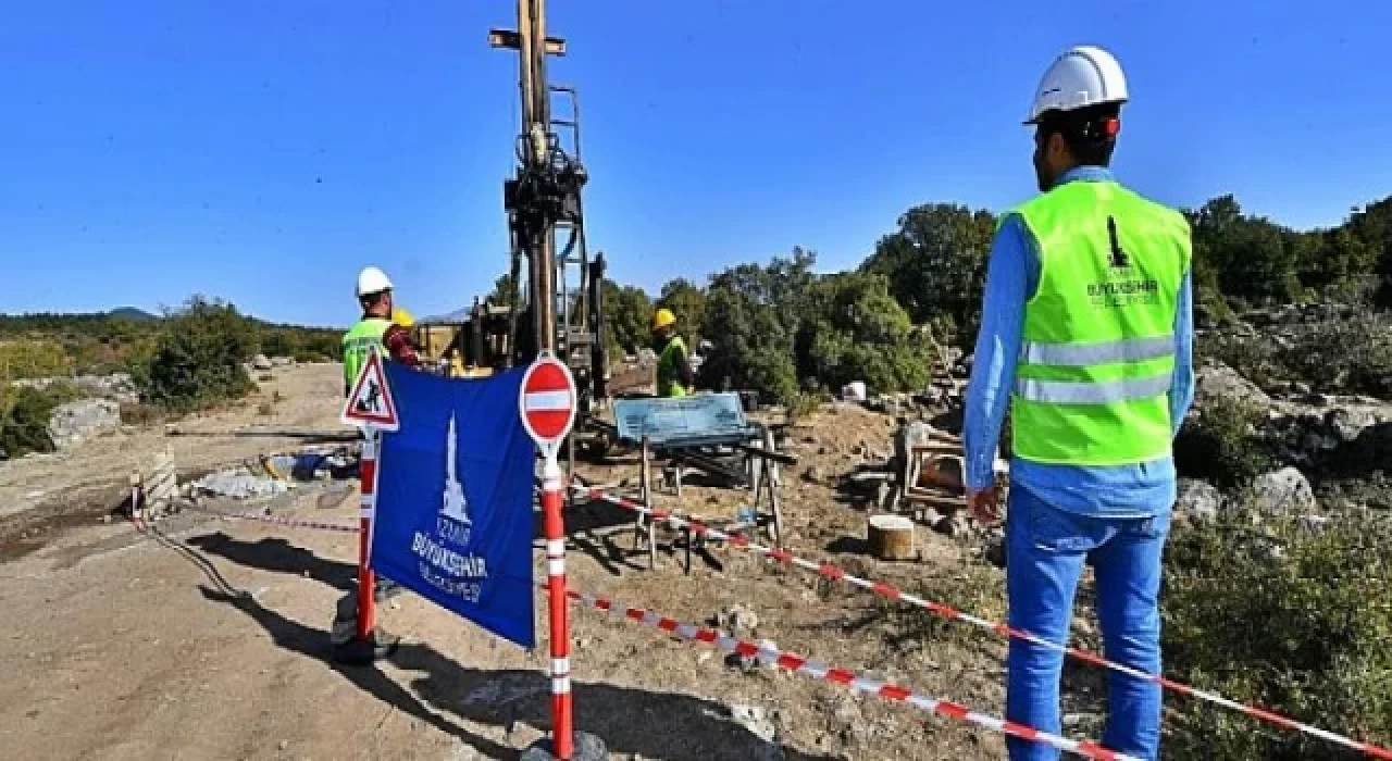 Bornova’da zemin araştırması başladı