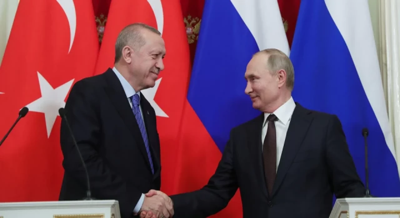 Cumhurbaşkanı Erdoğan, Rusya Devlet Başkanı Putin ile görüştü