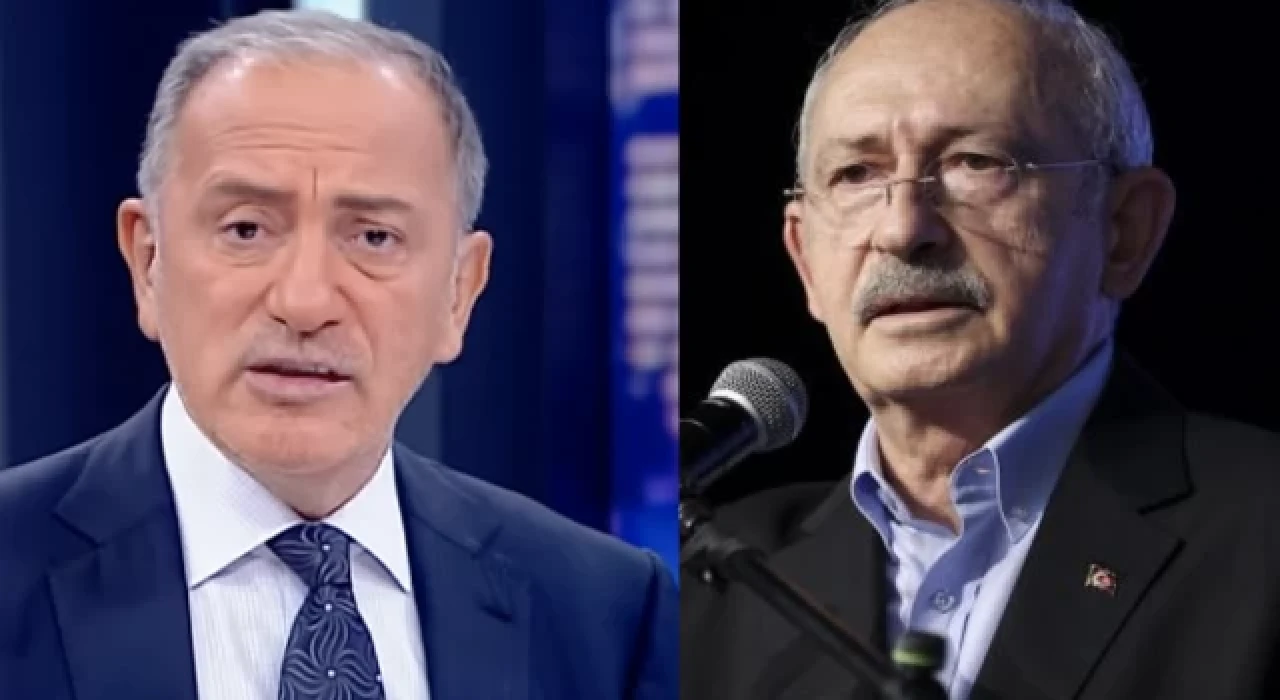 Fatih Altaylı'dan Kılıçdaroğlu'na tepki geldi