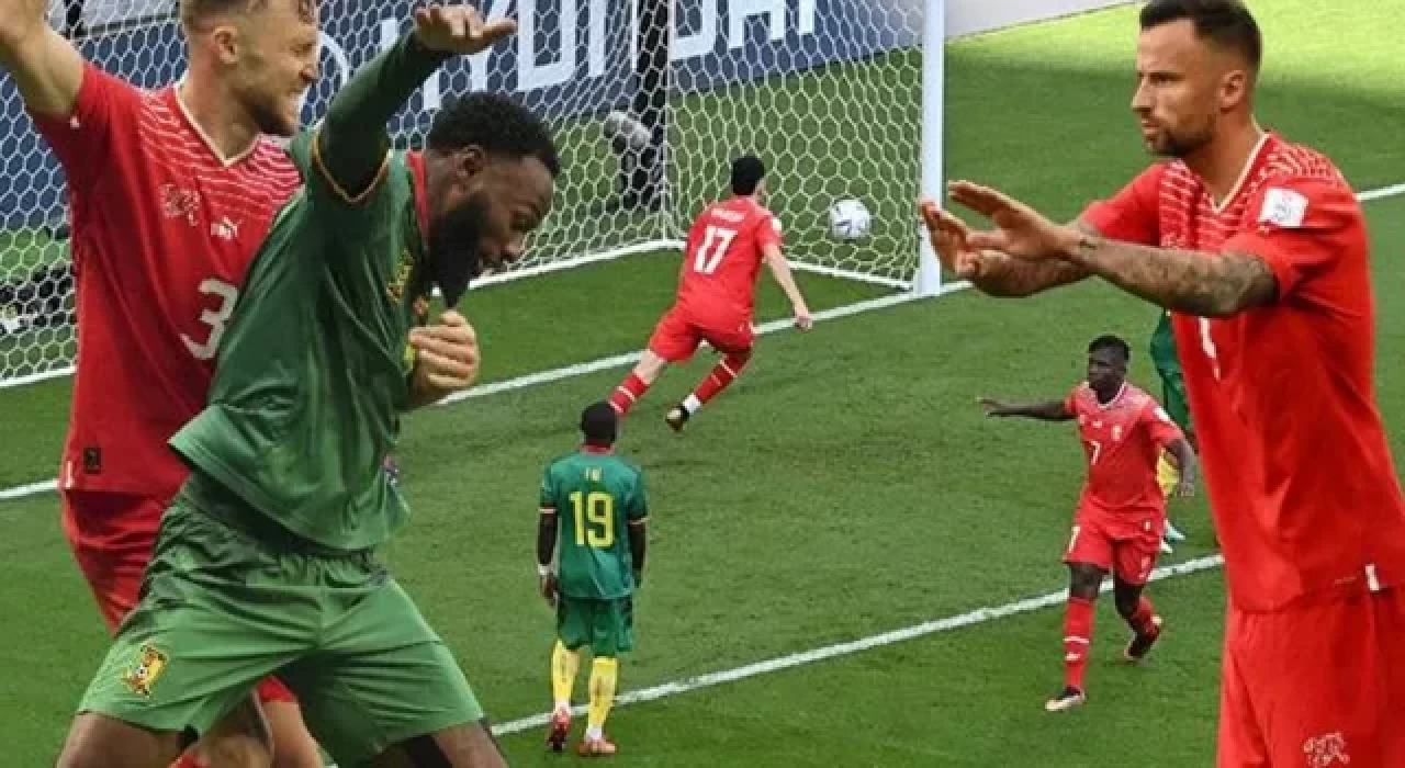 FIFA 2022 Dünya Kupası'nda İsviçre, Kamerun'u 1-0'la geçti