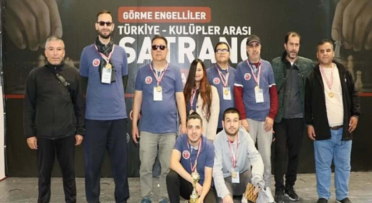 Görme Engelliler Türkiye Satranç Şampiyonası Kocaeli’de düzenlendi