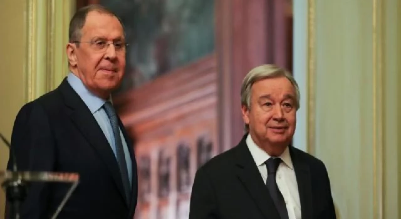 Guterres ve Lavrov Bali'de görüştü