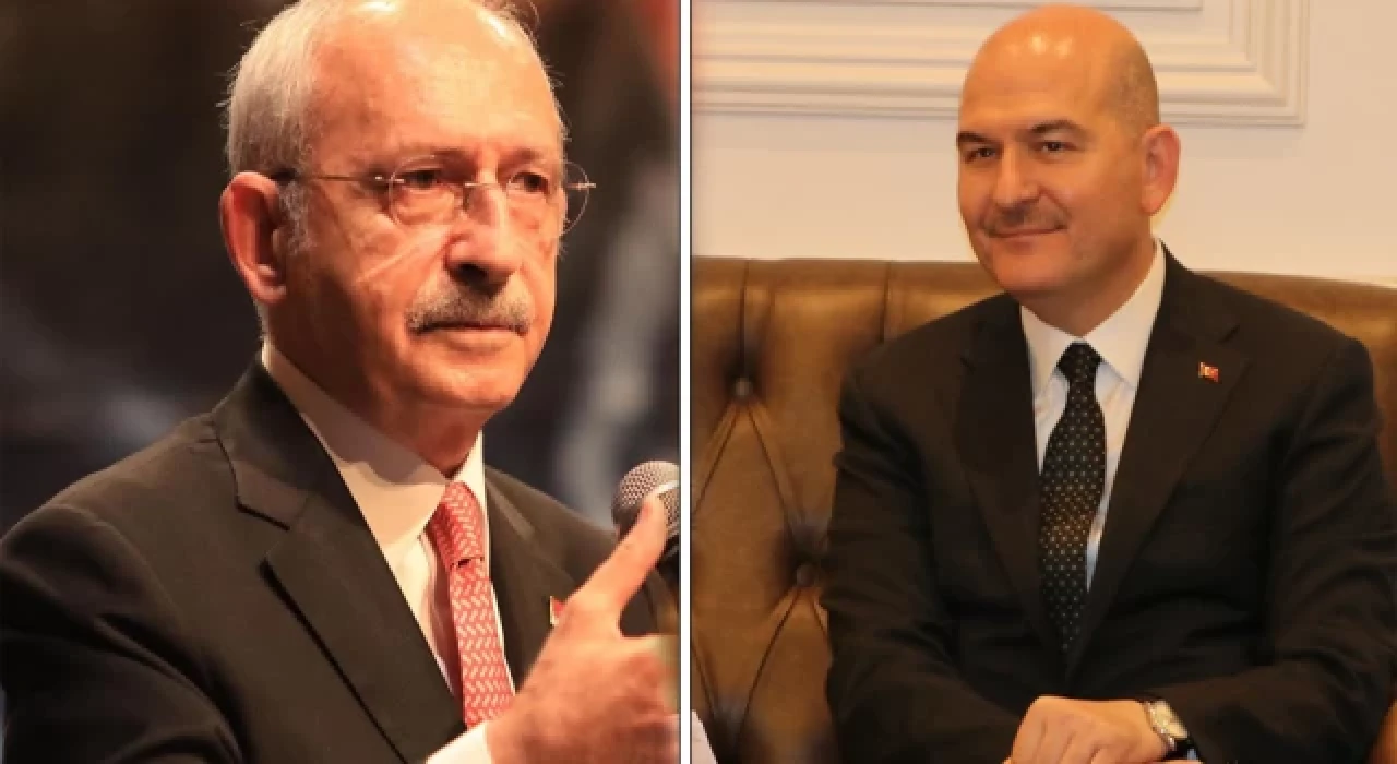 İçişleri Bakanı Soylu’ndan Kılıçdaroğlu’na 1 milyon TL’lik dava