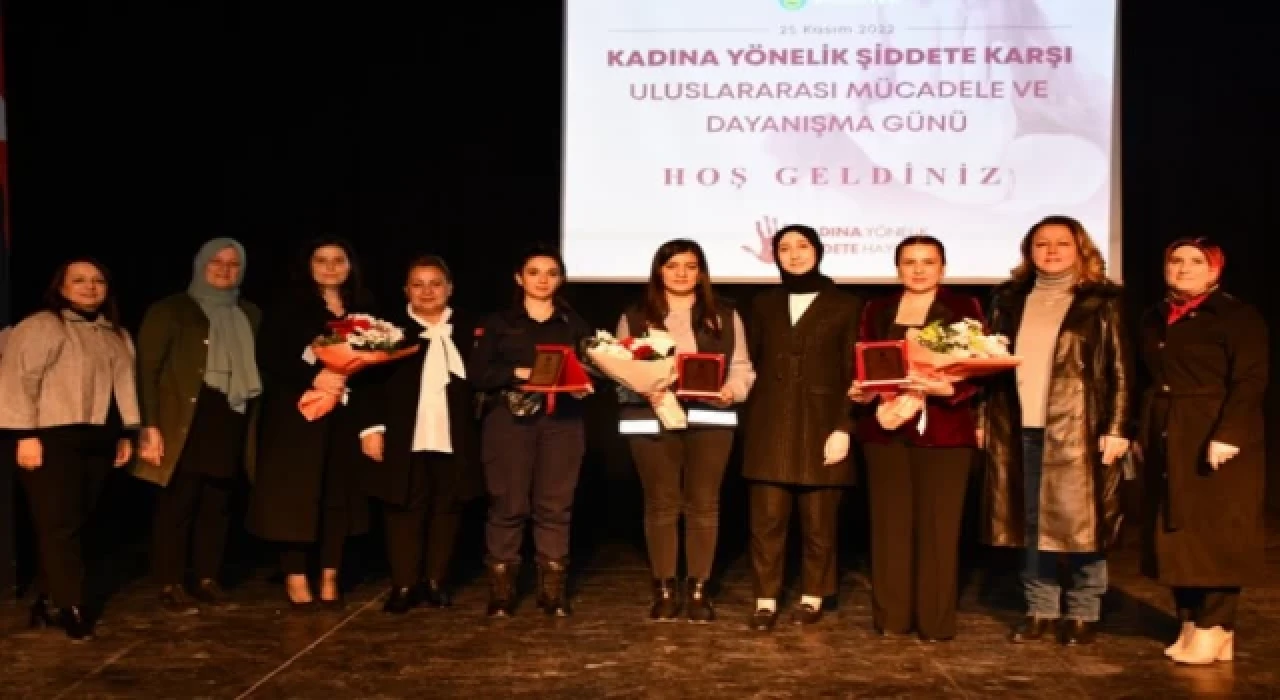 İstanbul Silivri’de ’Şiddete Hayır’ paneli