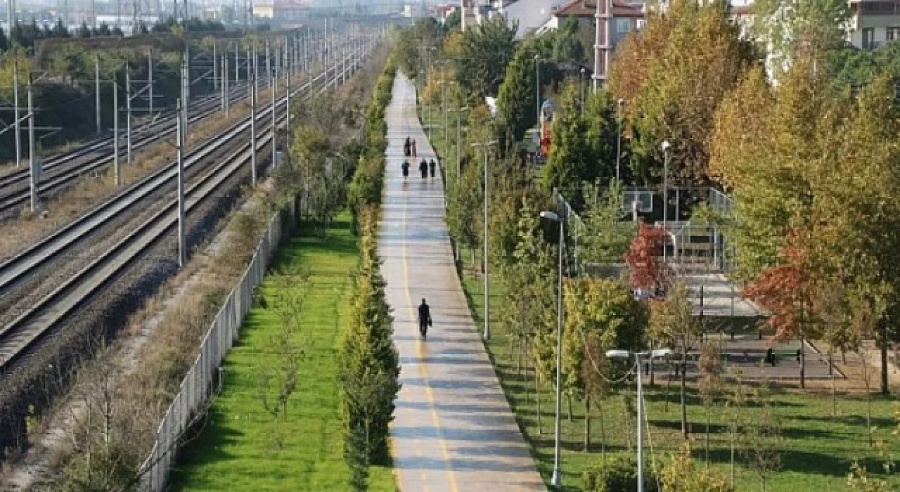 Köseköy-Sarımeşe yürüyüş ve bisiklet yolu