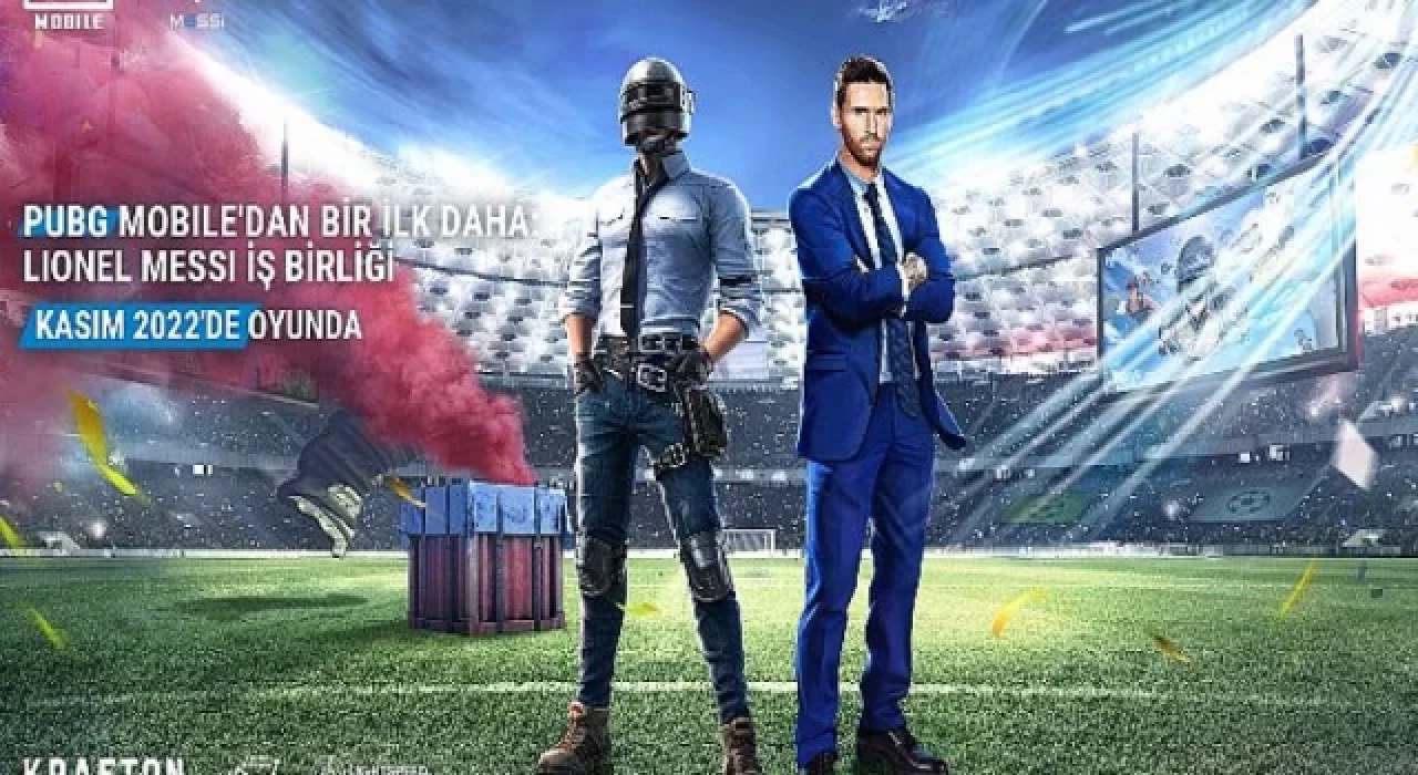 Lionel Messi, PUBG MOBILE CHICKEN CUP ile Aksiyonun İçine Dalıyor