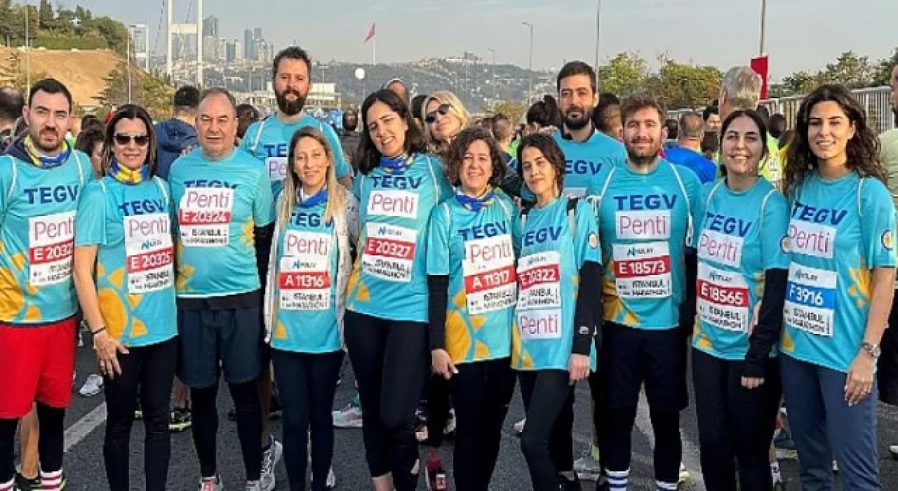 N Kolay 44. İstanbul Maratonunda;  Penti TEGV İçin İyilik Peşinde Koştu