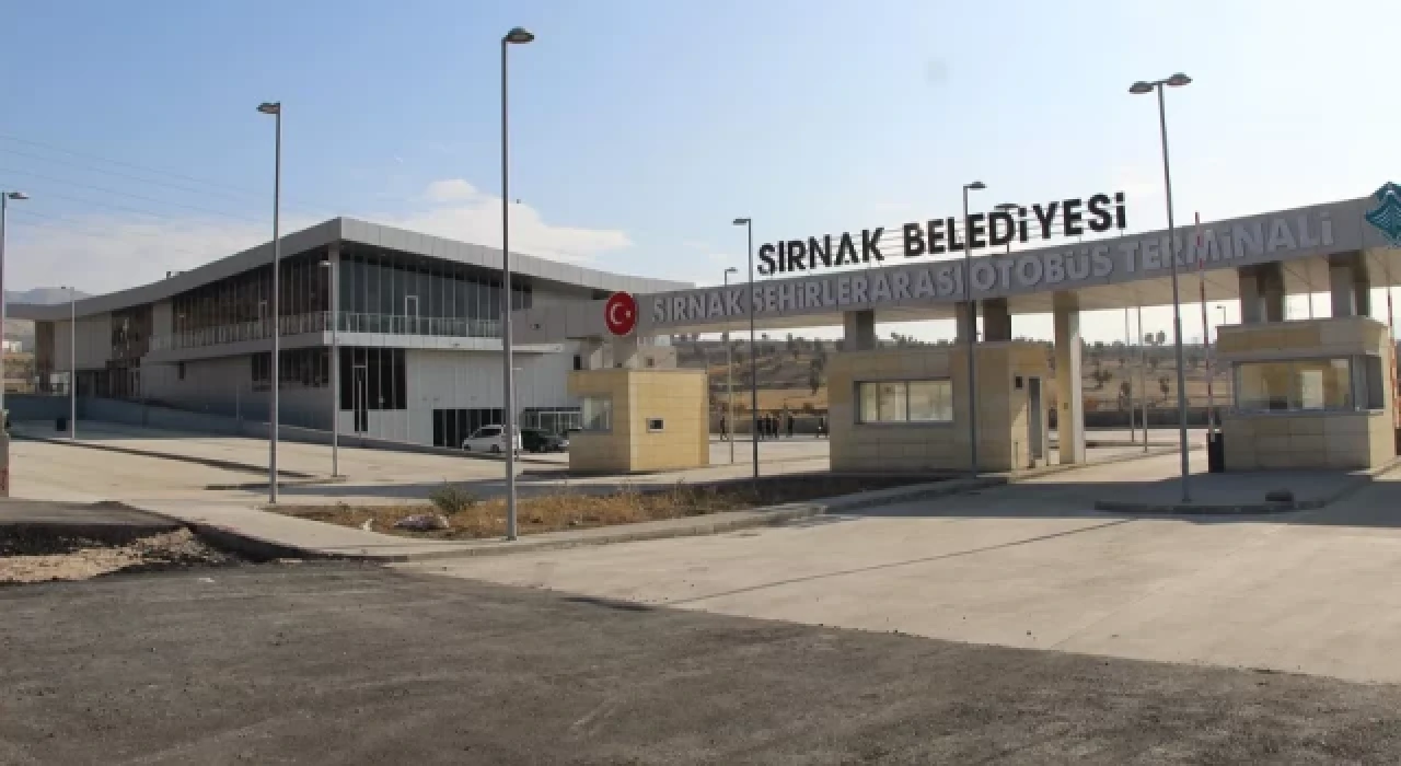 Otogarı olmayan tek il Şırnak, şehirlerarası terminaline kavuştu