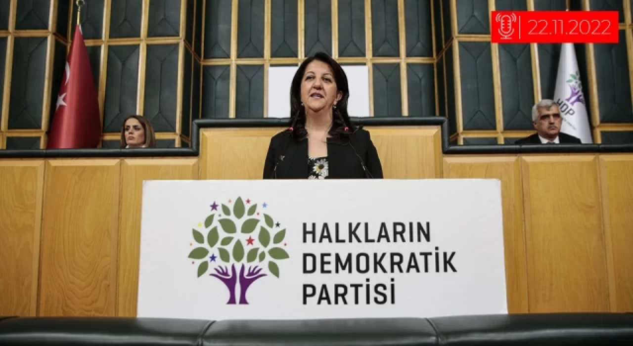 Pervin Buldan: Bir kez daha bu kürsüden ifade ediyorum "Savaşa hayır"