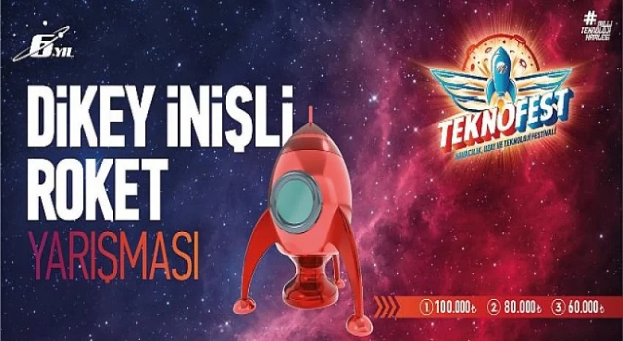 TEKNOFEST Dikey İnişli Roket Yarışması Başvuruları Başladı