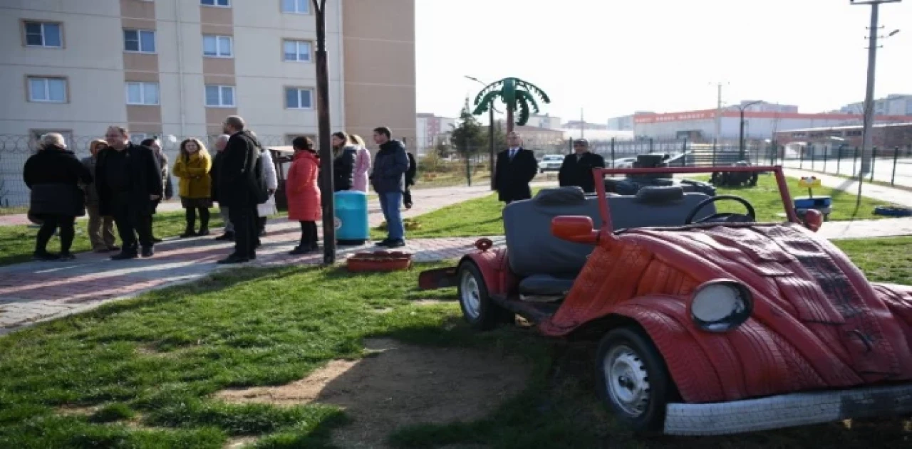 AB projesinin kapanışı için Edirne’ye gelen Bulgaristan heyeti parklarla büyülendi