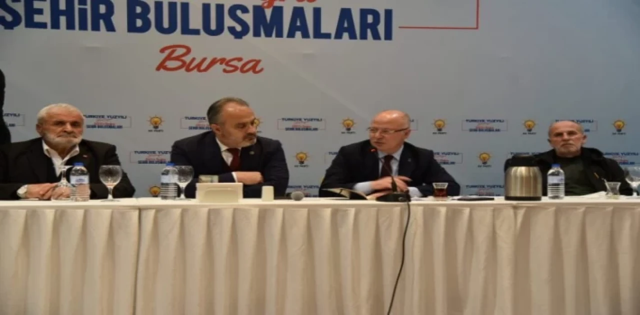 AK Parti Bursa’da kuruluşuna hizmet verenlerle buluşuyor