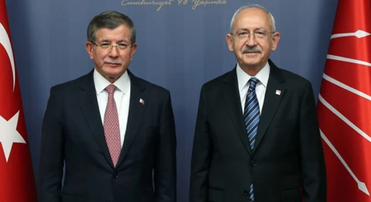 Davutoğlu'ndan, Kılıçdaroğlu'na ziyaret