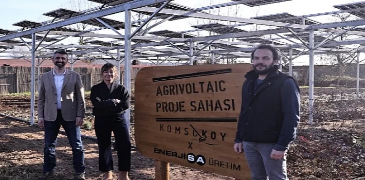 Enerjisa Üretim, Komşuköy İş Birliğiyle Agrivoltaik Tarıma Başlıyor