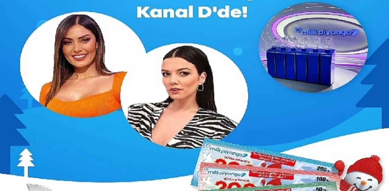 Geleneksel Milli Piyango yılbaşı büyük ikramiye çekilişi canlı yayında Kanal D ekranlarında!