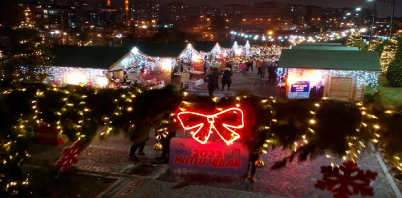 İstanbul Beylikdüzü yeni yılı erken getirdi