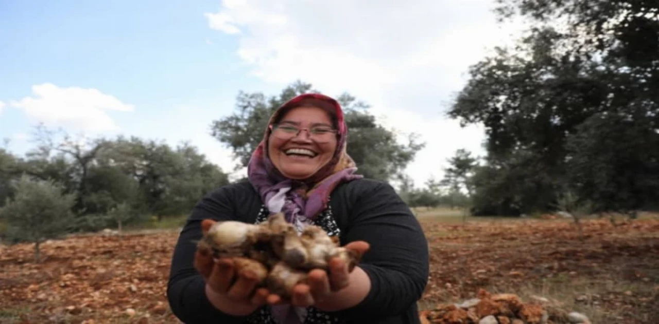 Kadın üreticileri mutlu eden hibe