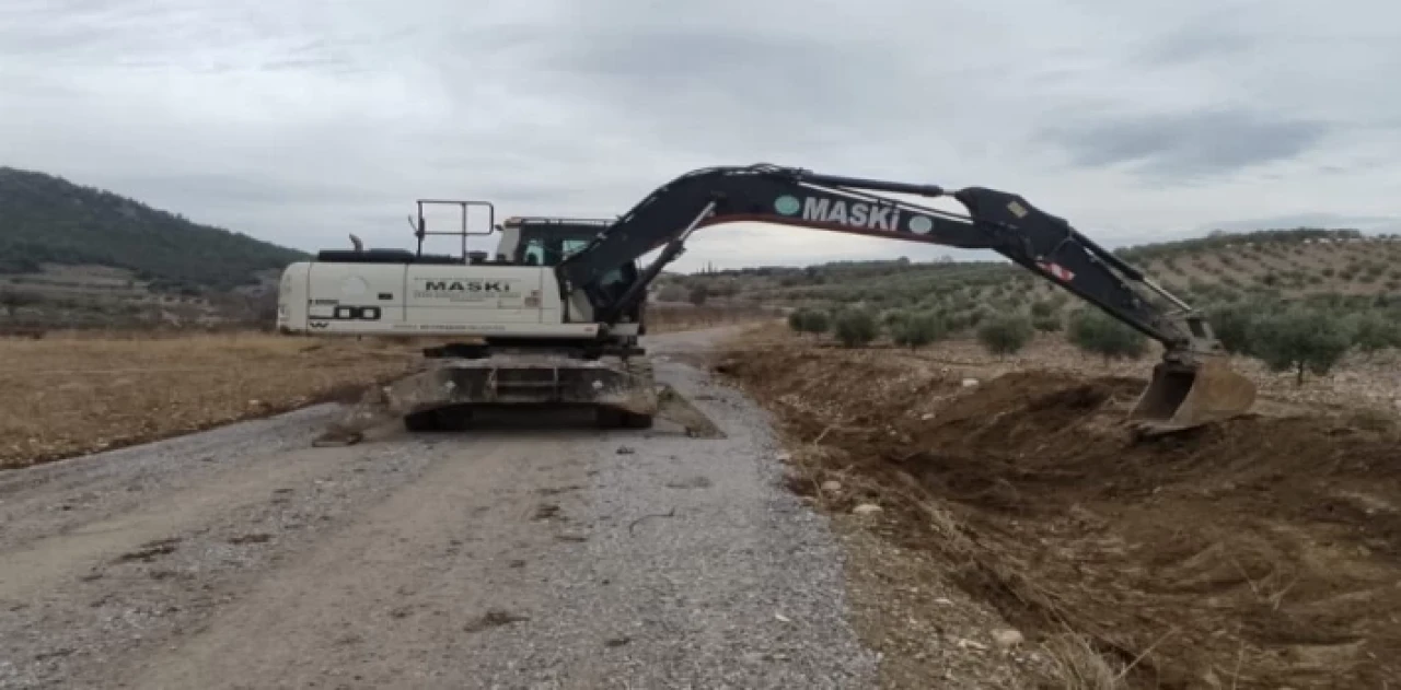 Manisa’da tarım arazileri MASKİ ile koruma altında