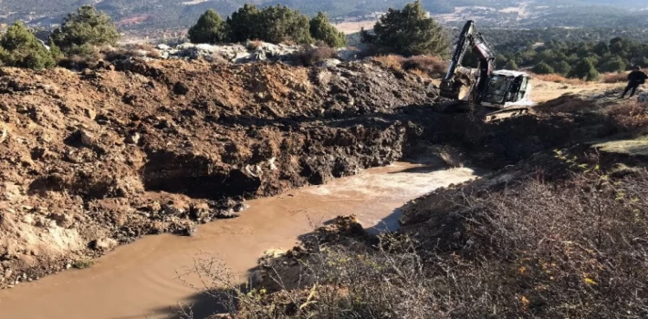 Muğla Seydikemer’de yeni su kaynağı