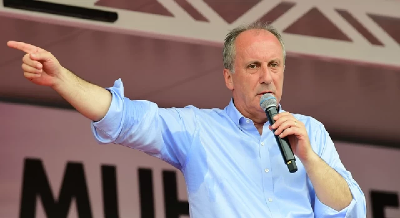 Muharrem İnce: Tüm Memleket Partilileri Saraçhane'ye davet ediyorum