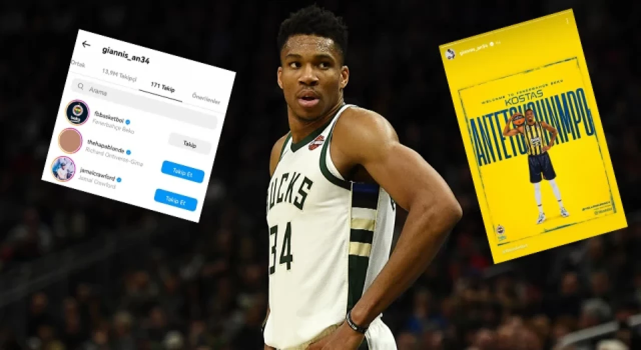 NBA yıldızı Giannis Antetokounmpo’nun takip ettiği tek klüp Fenerbahçe