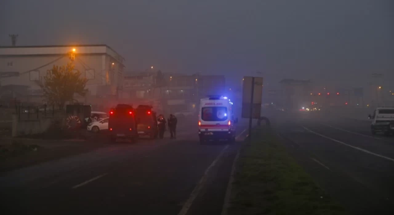 Polis aracına düzenlenen bombalı saldırıda 8'i polis 9 yaralı var