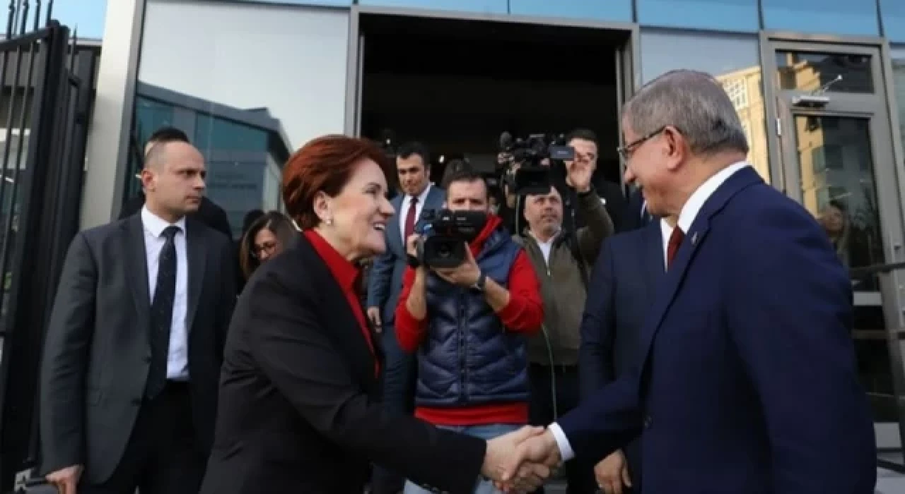 Akşener liderler turuna başladı: İlk ziyaret Davutoğlu'na