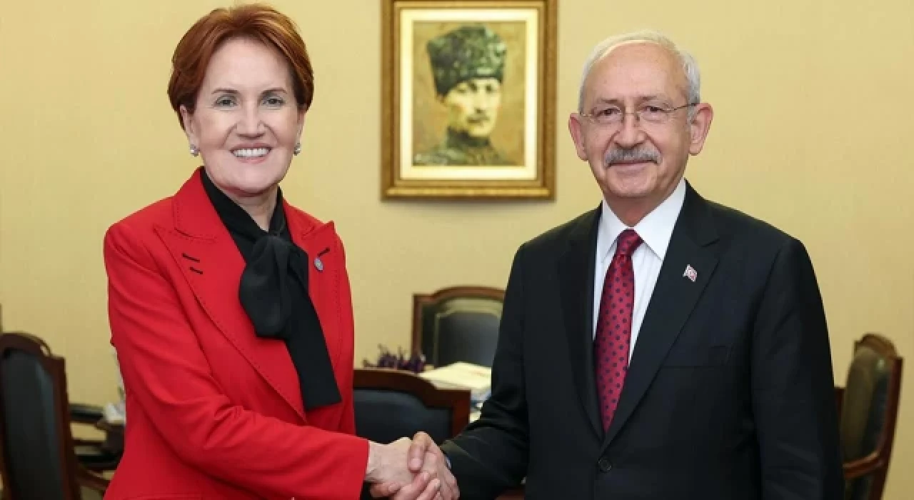 Akşener liderler turuna devam ediyor: Kılıçdaroğlu ile bir araya geldi