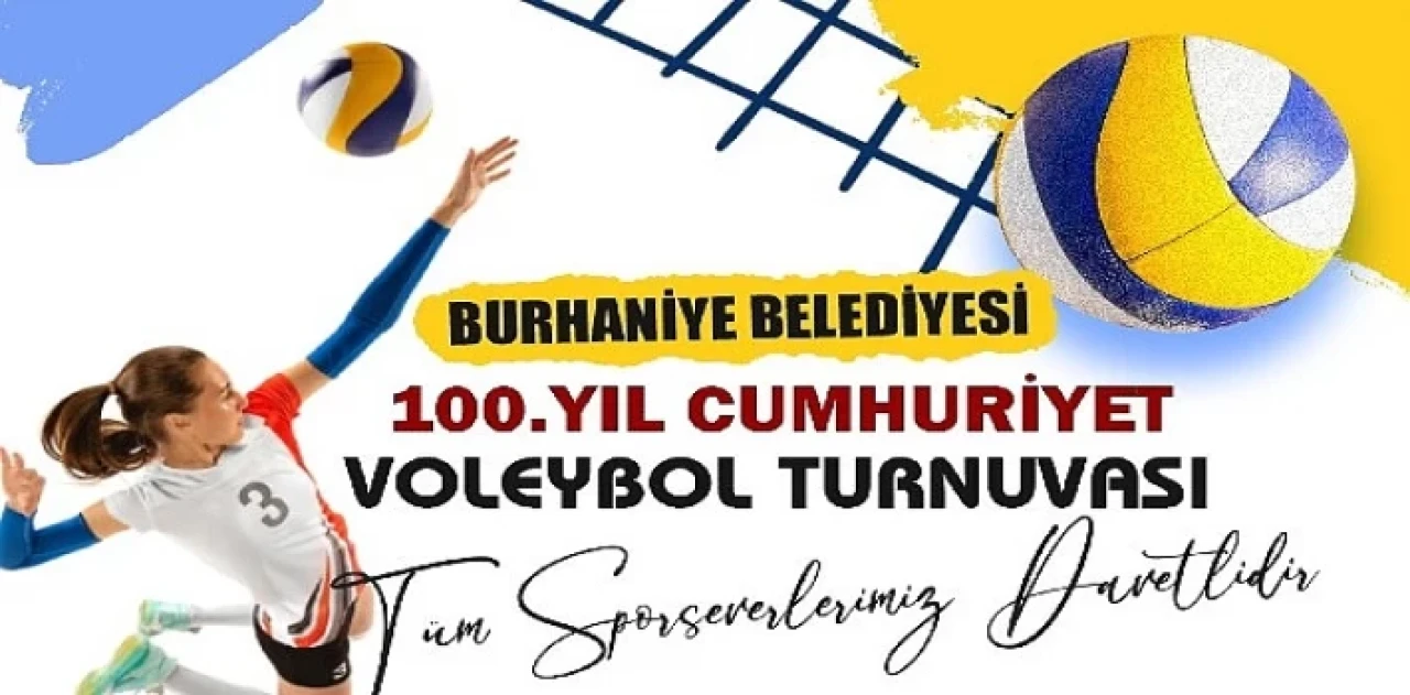 Burhaniye’de Voleybol Heyecanı Başlıyor