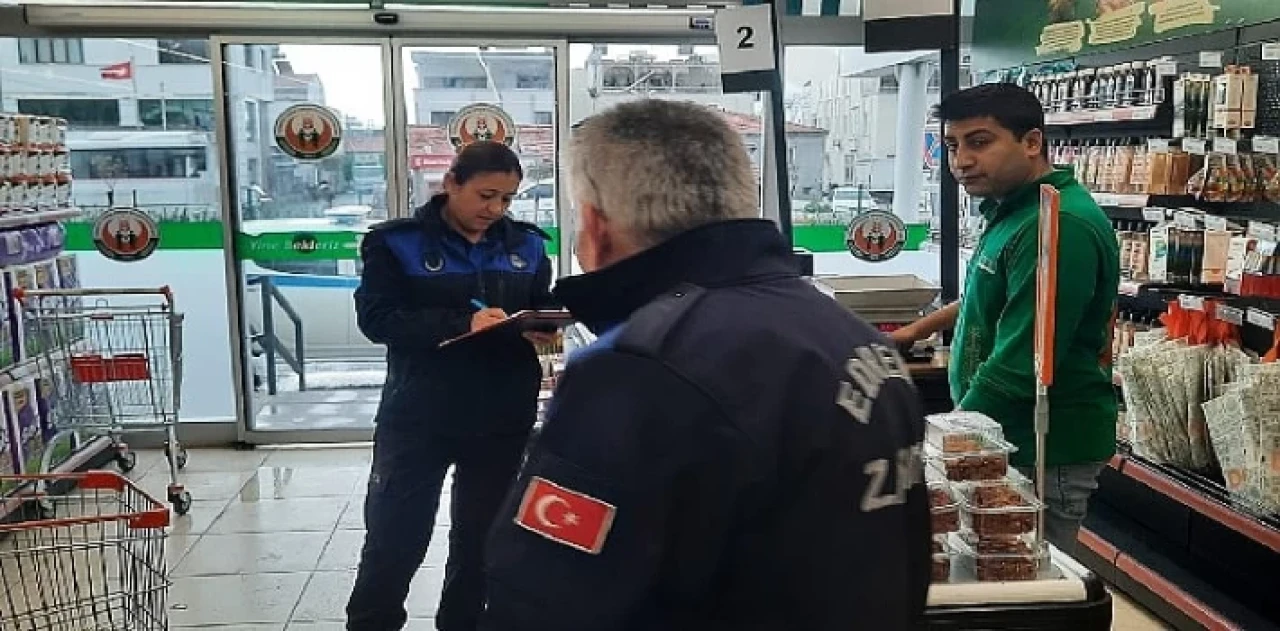 Edremit Belediyesi Market Denetimlerine Devam Ediyor