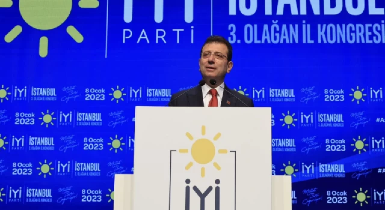 Ekrem İmamoğlu, İYİ Parti kongresinde: İttifak vurgusu