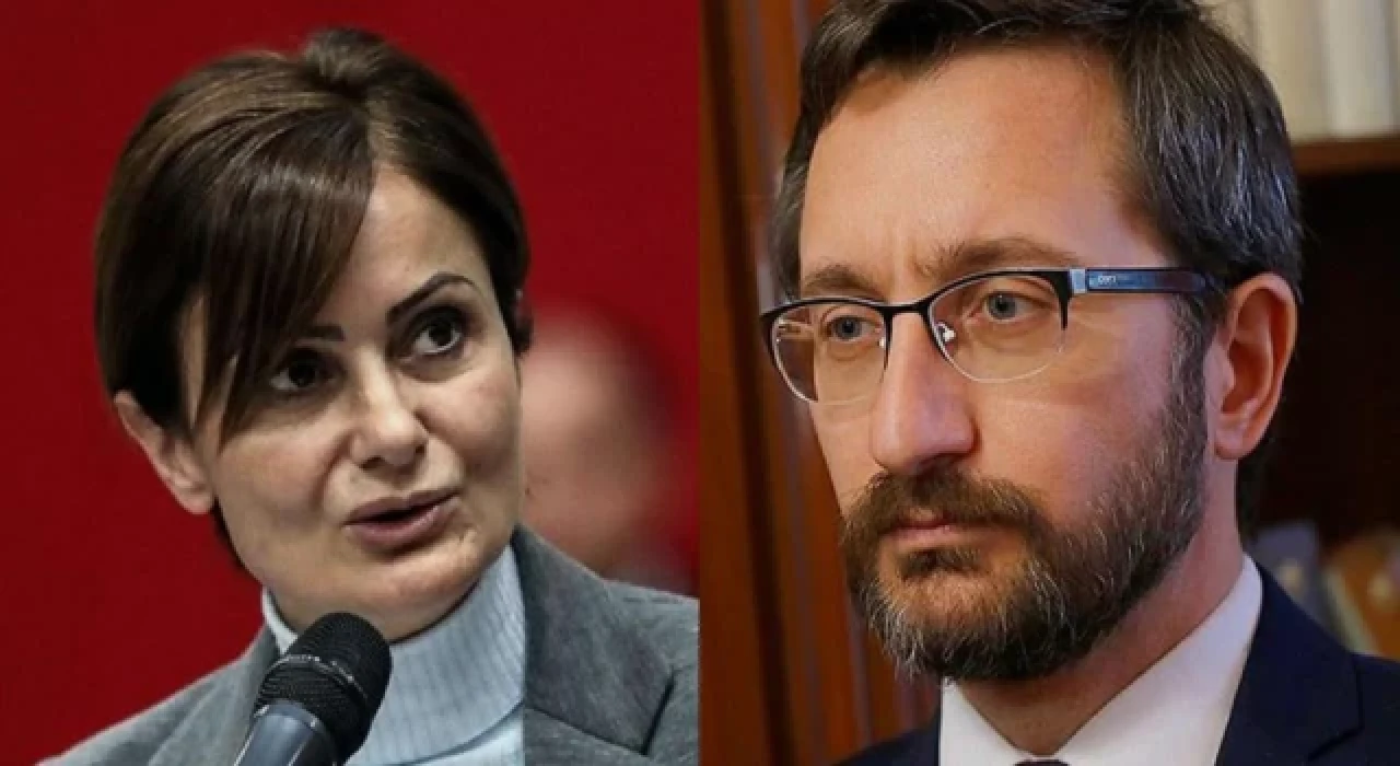 Fahrettin Altun'un Kaftancıoğlu'na açtığı tazminat davası reddedildi