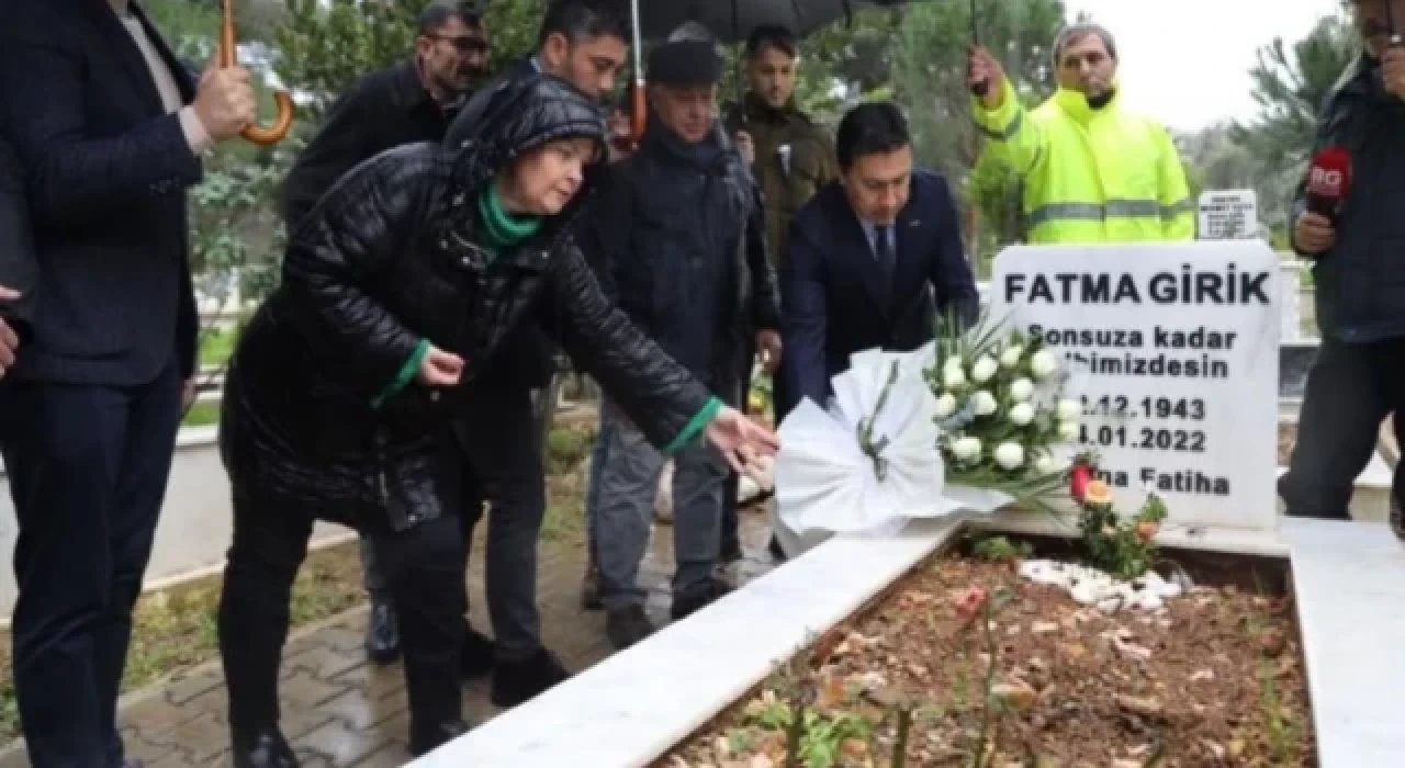 Fatma Girik mezarı başında özlemle anıldı