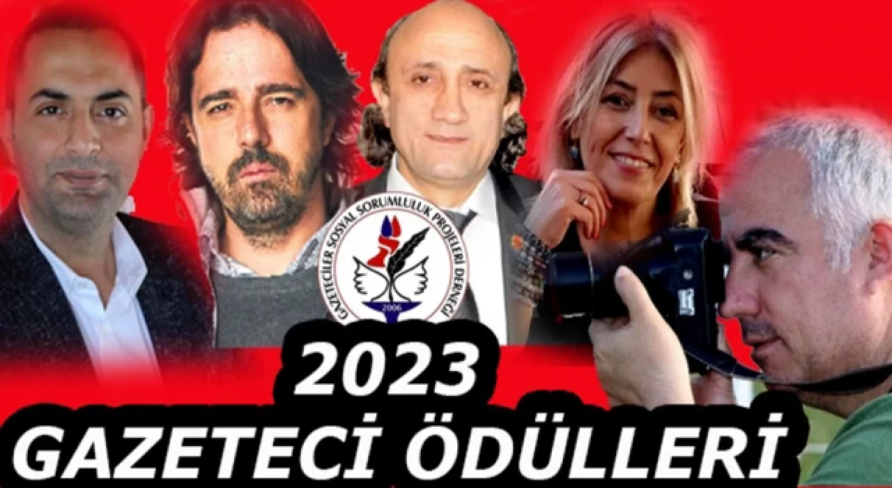 GASSOPDER 2023 Yılın Gazetecileri Ödülleri sahiplerini buldu